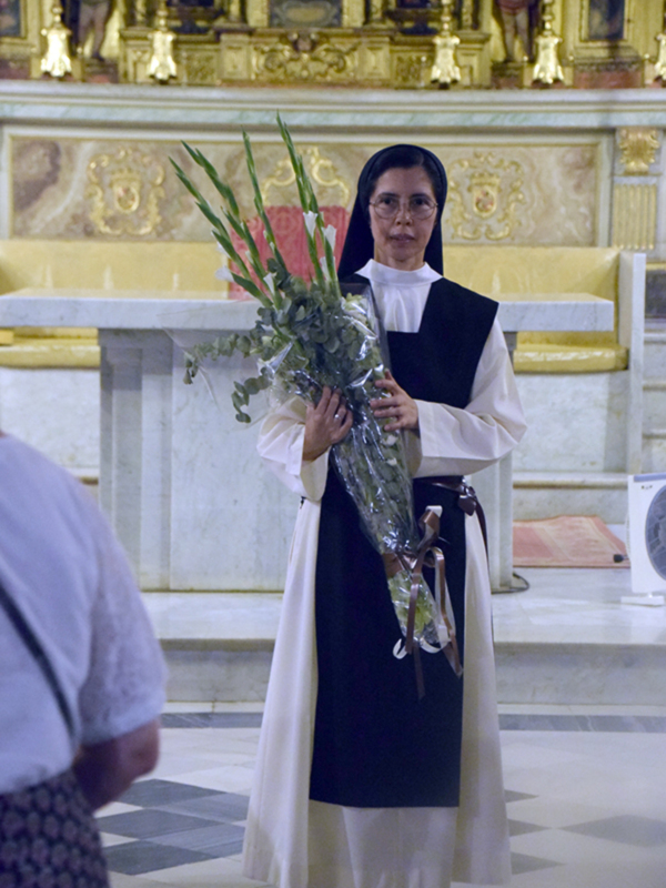 Novena a Santa Gertrudis Magna en el Real Monasterio de San Clemente de Sevilla