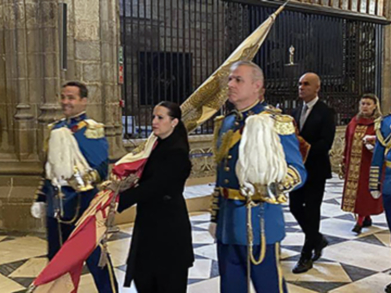 Procesión de la Espada por el día de San Clemente en Sevilla