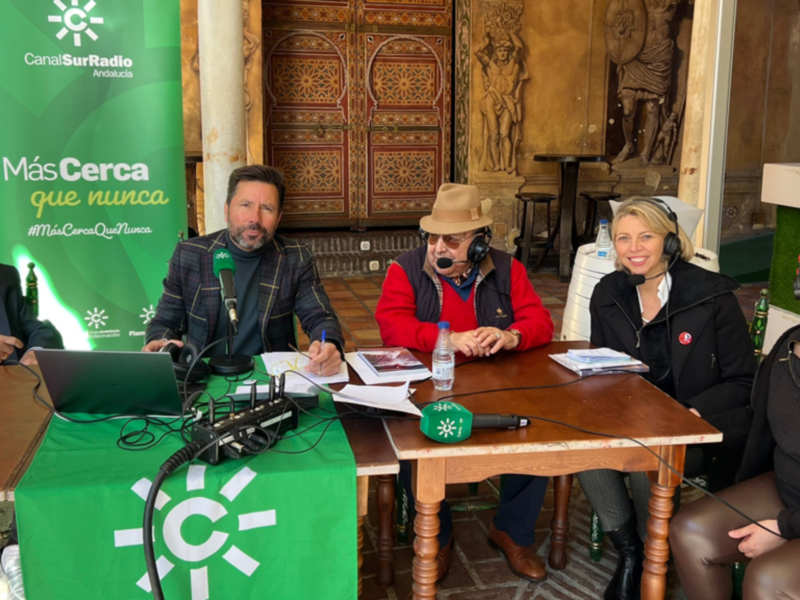 Marina Bernal en el especial Gente de Andalucia de Pepe da Rosa y Ana Carvajal desde Jerez sobre Lola Flores