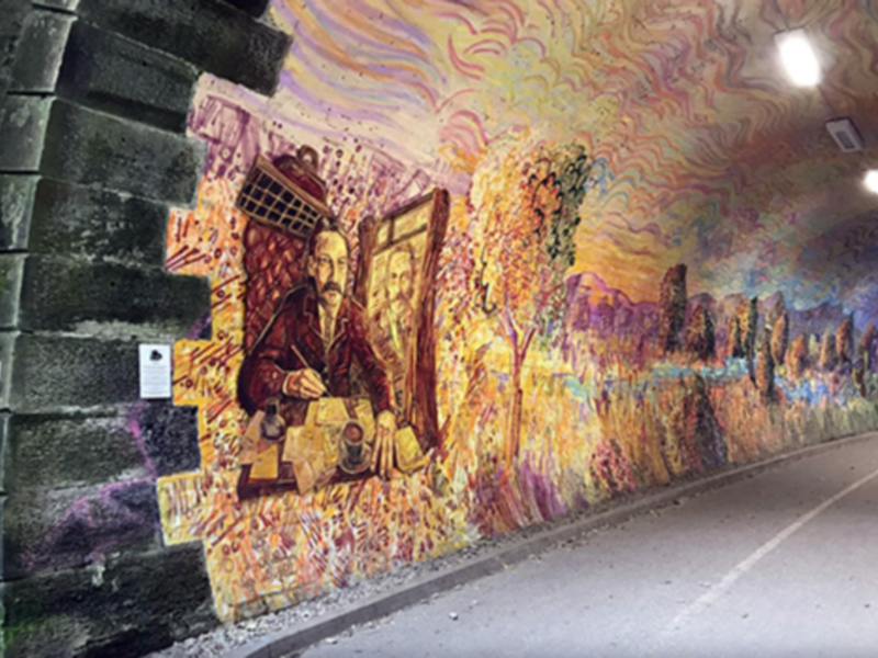 El túnel con sus 320 metros de largo, es uno de los lugares secretos de Edimburgo más fascinante 