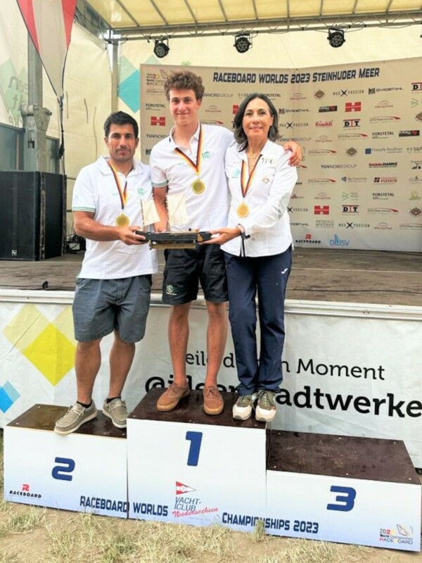Triple corona para el Náutico Sevilla en el Mundial de la clase Raceboard
