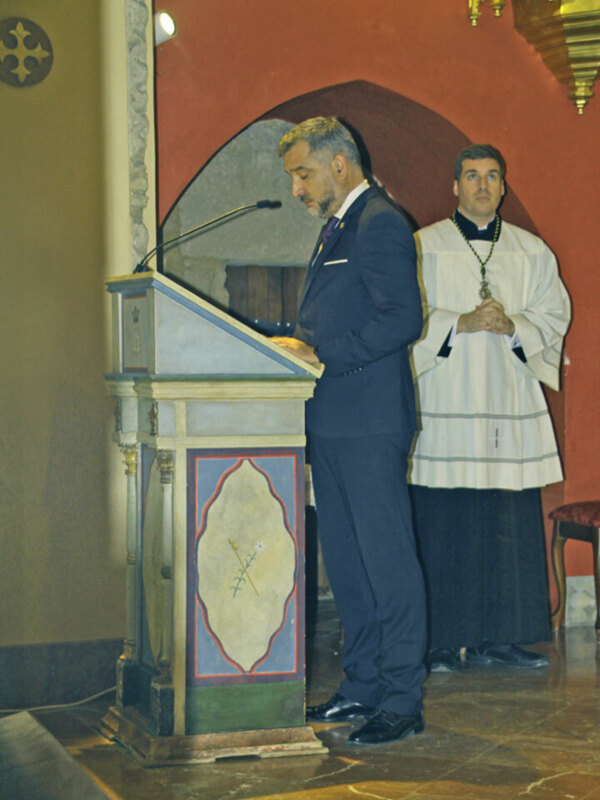 Luis Carlos Velázquez Gallardo Vuelve a ser hermano mayor de la Hermandad de la Soledad de Alcalá del Río.