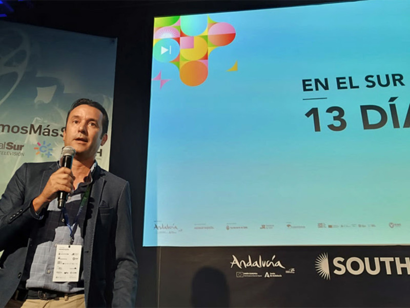  Canal Sur ha presentado hoy en el Festival South Series de Cádiz la serie "13 Días" y la plataforma CanalSur Más, como escaparate digital 
