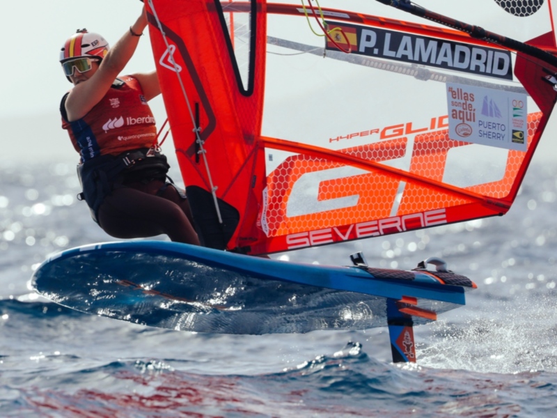Top ten para Pilar Lamadrid en los iQFoil Games de Lanzarote