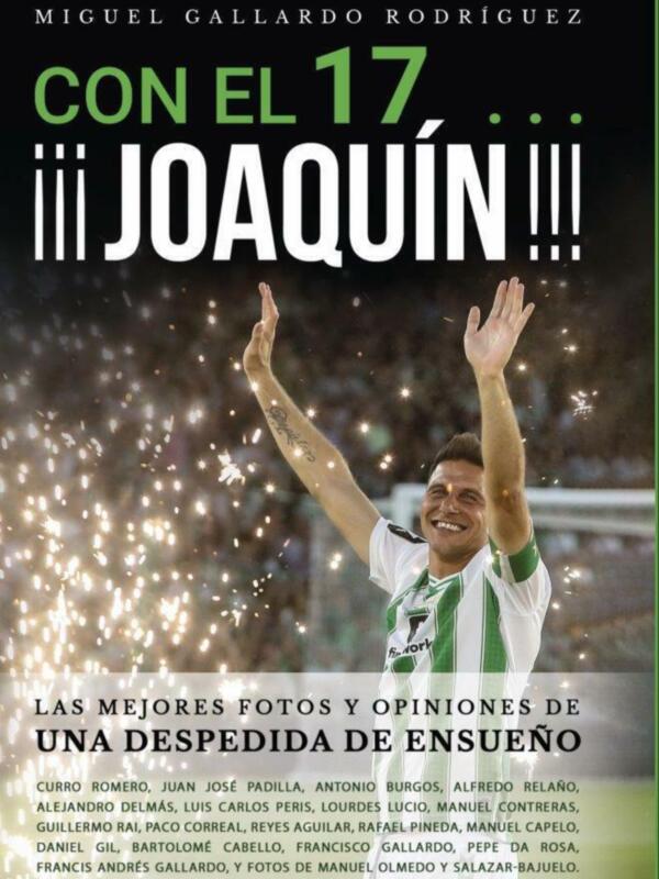 Presentación en Jaén el 28 de enero del libro Con el 17…Joaquín ,organizado por la Peña Betica de Jaen 