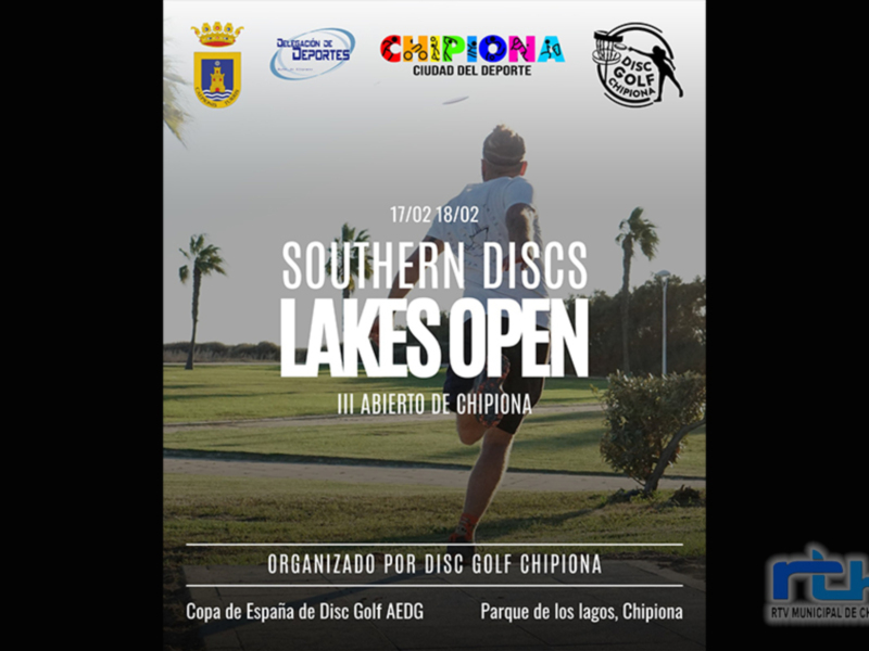 Chipiona será escenario el 17 y el 18 de febrero de una de las pruebas de la Copa de España de disc golf 
