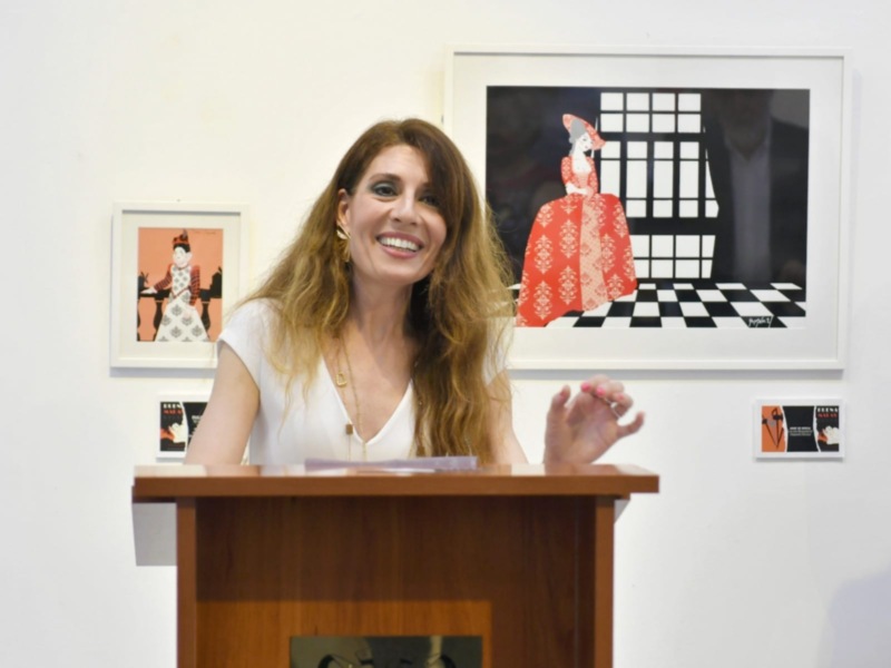 Entrevista con la pintora Teresa Guzman sobre su exposición en el Ateneo de Sevilla 