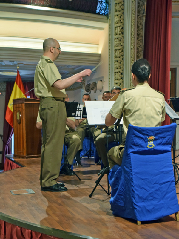 Concierto celebrado el II Convención Nacional de Amigos de la Historia Militar, en Sevilla