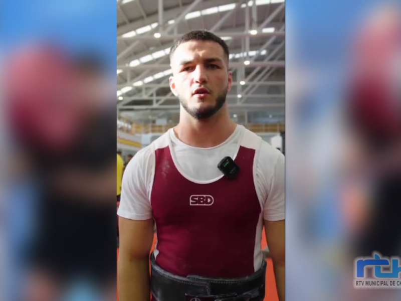El chipionero Daniel Caballero se proclama subcampeón de España en el Campeonato Junior de Powerlifting   