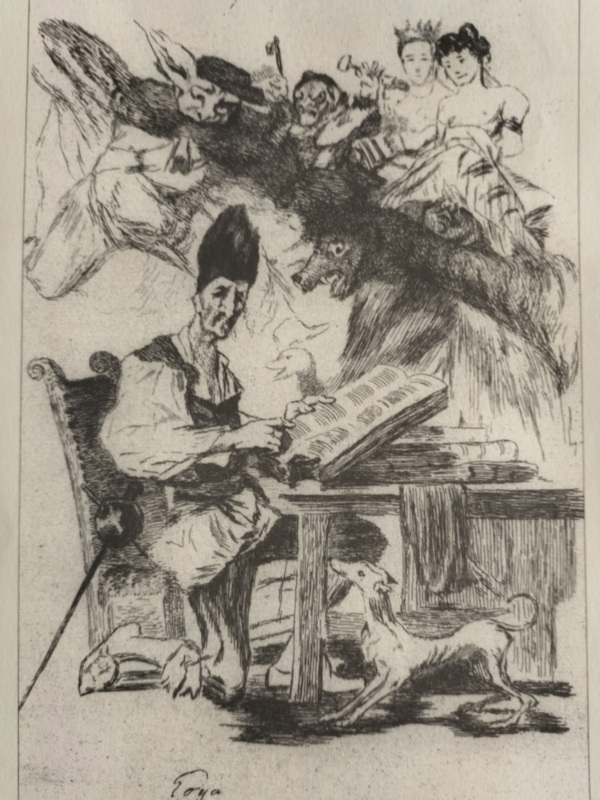 Goya: “El Cardenal Cazurro”
