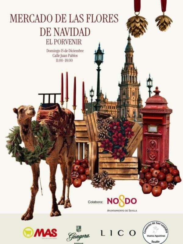 El Porvenir acoge este domingo el I Mercado de las Flores de Navidad