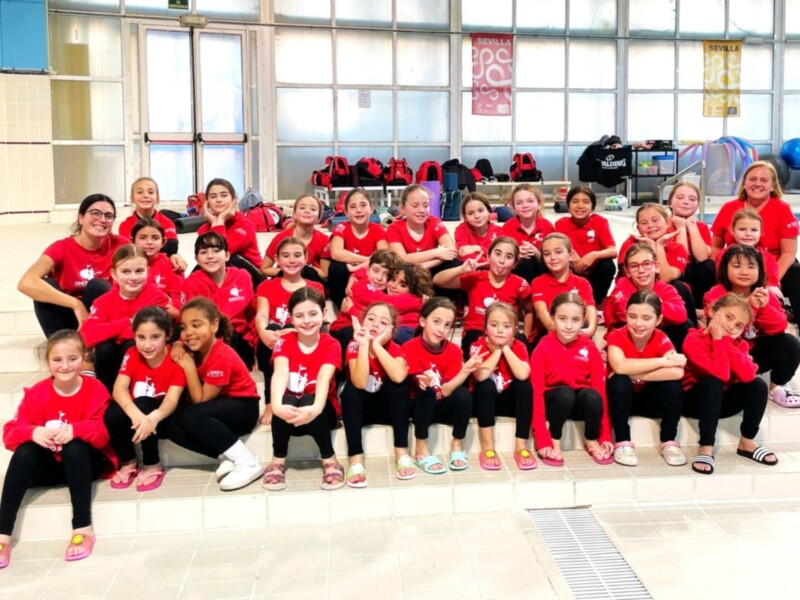 El Club Natación Sincro Sevilla lidera los Juegos Deportivos Municipales