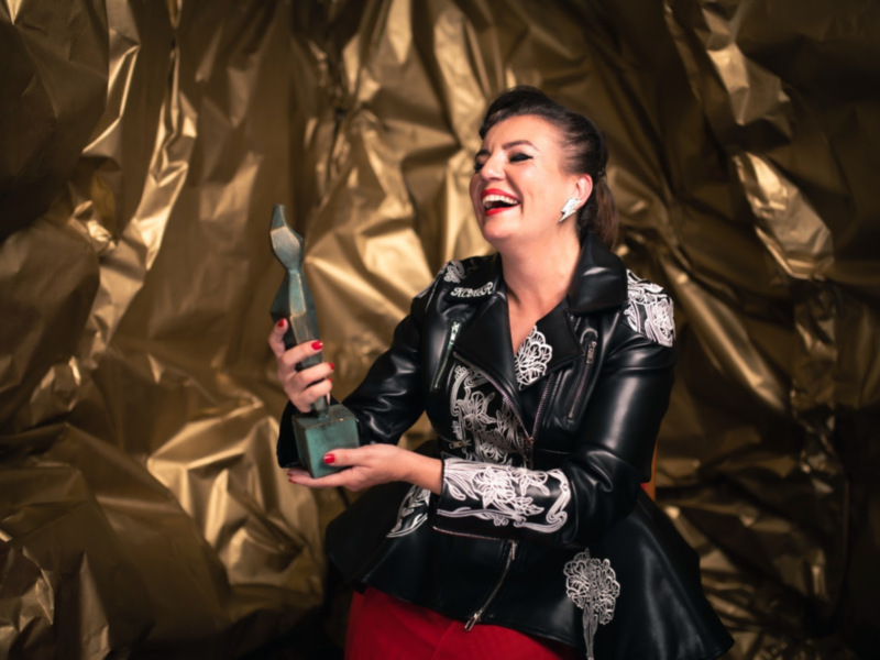 Paz de Alarcón ganadora del Premio Carmen a mejor actriz revelación