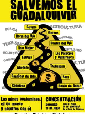 La Plataforma ‘Salvemos el Guadalquivir’ convoca a la concentración del domingo en Chipiona para pedir una moratoria de los vertidos