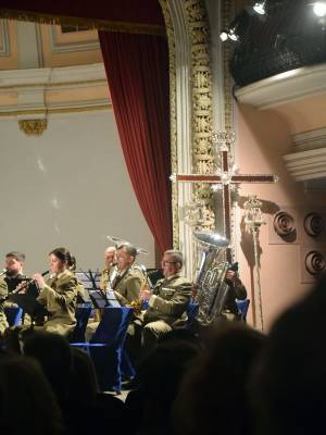  El pregón «Pasión y Gloria en Sevilla» reúne a numeroso público en Capitanía General 