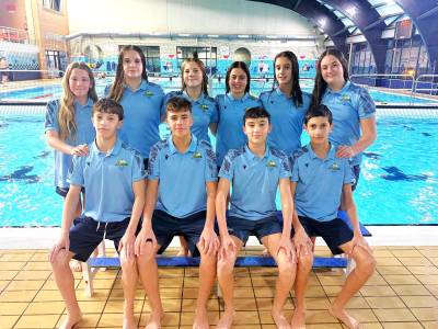 El Club Waterpolo Dos Hermanas PQS copa la selección andaluza 
