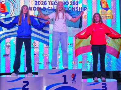 Bronce para el windsurf sevillano en el Mundial de la clase Techno