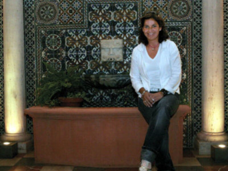 Entrevista con Arancha Sanchez Vicario en Casa Romana Hotel de Sevilla