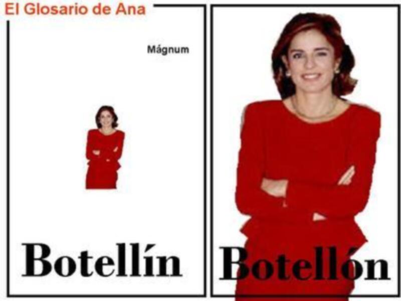 Glosario de Ana: Mágnum, Botellín y Botellón