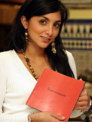 Isabel Gómez Stolte, una fotógrafa americana, que prepara un libro sobre los Toros