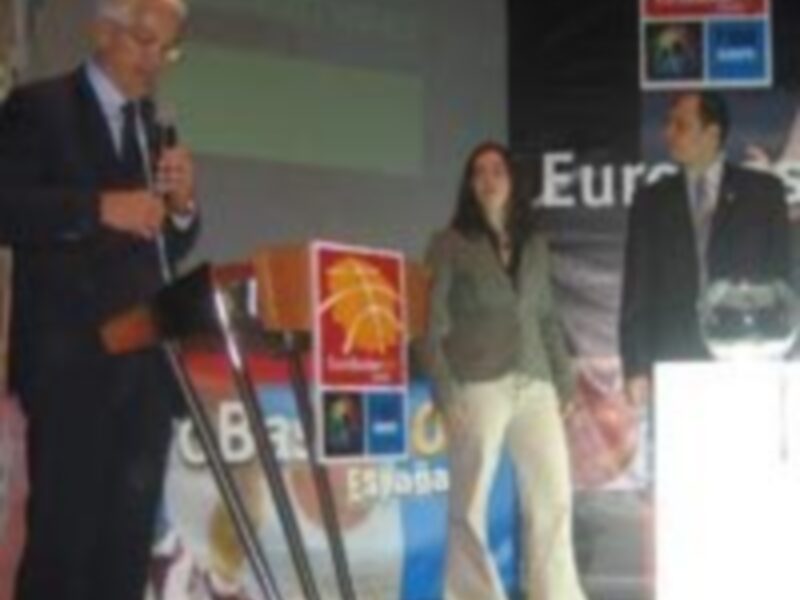 Sorteo del Eurobasket Femenino