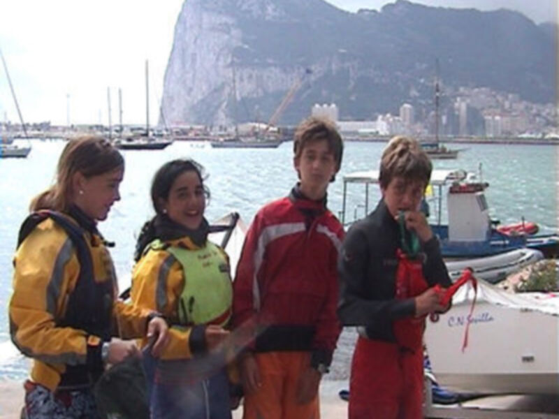 Quinta plaza para el Náutico Sevilla en el Campeonato de Andalucía por equipos optimist