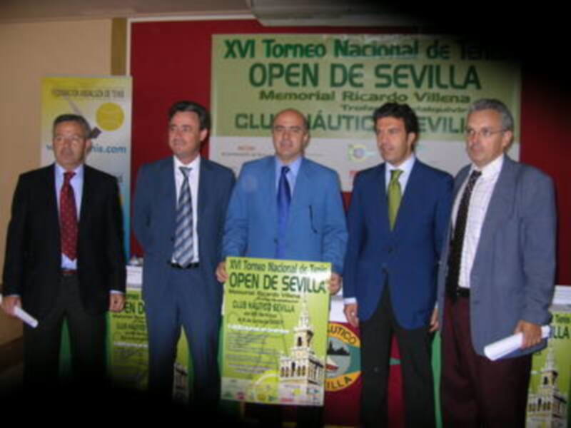En marcha el Torneo Nacional de tenis-Open de Sevilla-Memorial Ricardo Villena