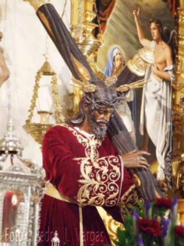 Sigue el Quinario en Los Gitanos, San Juan Evangelista, fiel compañía de la Stma. Virgen de las Angustias, las pinturas de Cejas destacan. Hoy tras el Quinario Solemne Procesión Clautral con el Santísimo Sacramento.