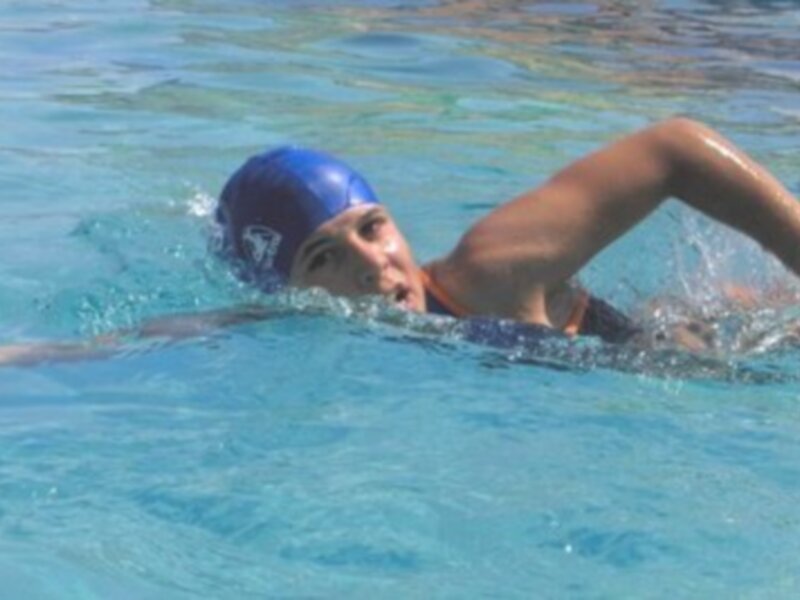 Fran Heredia doble Campeón de España en el interautonómico de Deficientes Visuales de natacion 