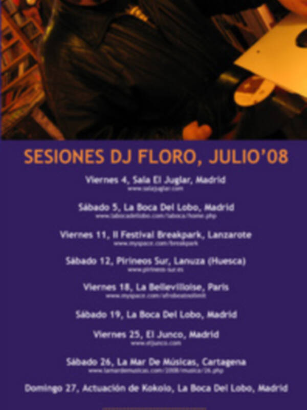 Dj Floro comienza sus sesiones en distintas salas de Madrid