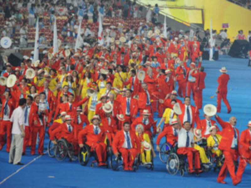 Pekín da la bienvenida a los deportistas paralímpicos con una emotiva ceremonia de inauguración