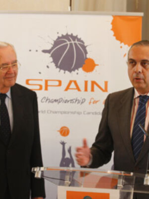 La FIBA, en Granada: Es maravilloso que el Mundial de 2014 pueda celebrarse en España