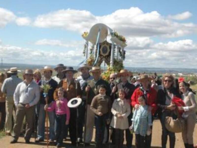 Peregrinación extraordinaria de la Hdad. del Rosario de Burguillos a la Ermita de la Madroña
