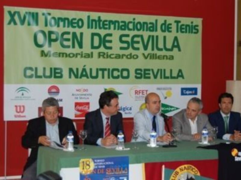 El XVIII Open de Sevilla Memorial Ricardo Villena de tenis levanta el telón en el Club Náutico
