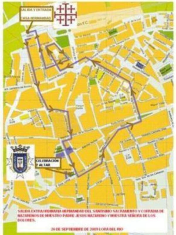 Salida Extraodinaria de la Hermandad Ntro Padre Jesús Lora del Rio