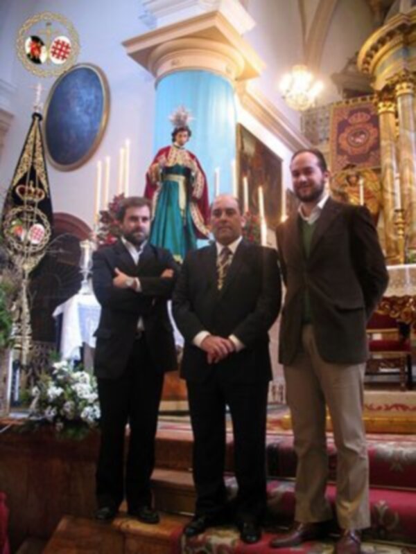 Bendecida  la imagen de San Juan Evangelista del Cautivo de Chipiona