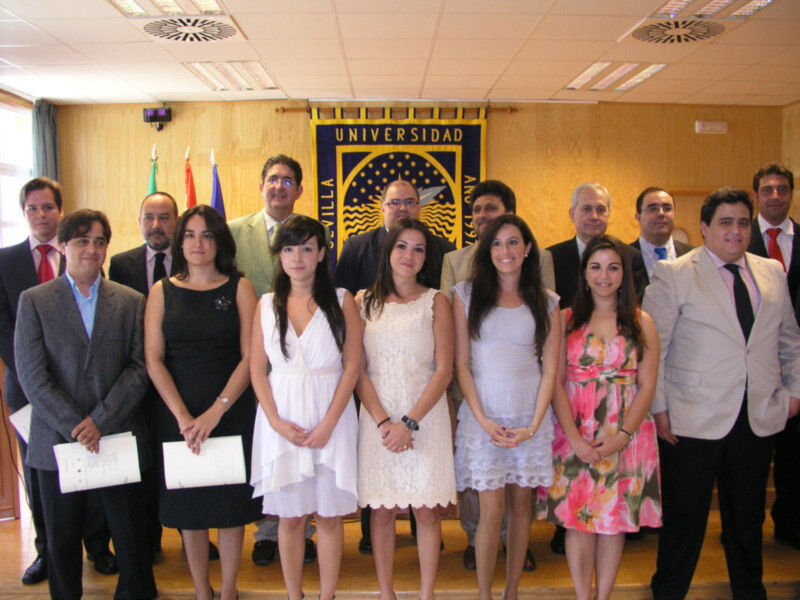 El rector de la UPO y el vicepresidente del CGPJ clausuran la I edición del Master Superior en Abogacía