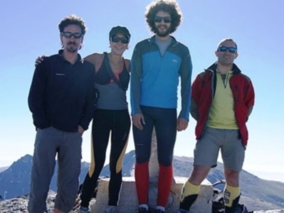 El montañero sevillano Tony raigón pelos a por la cumbre del Cho Oyu