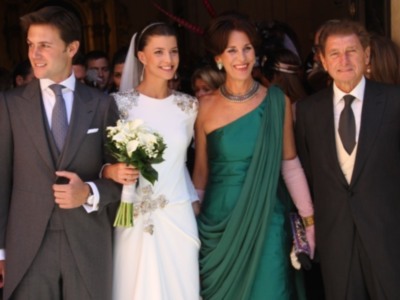 Boda en Sevilla de la hija del rejoneador Rafael Peralta