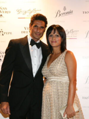 Carmen Martínez Bordiú de fiesta en Jerez con su marido 