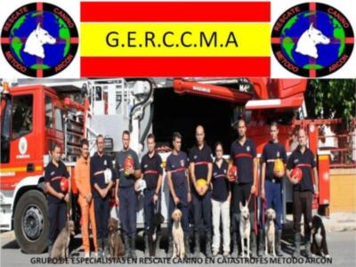 Exitosa presentación oficial del grupo de especialistas en rescate canino en catástrofes método arcón GERCCMA