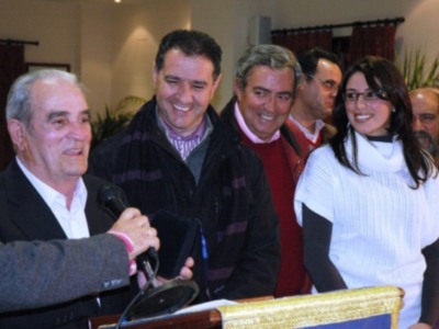 Austin Ruiz Escribano, Juan Carlos Claver y Amparo Salguero , Reyes magos de Chipiona 2011