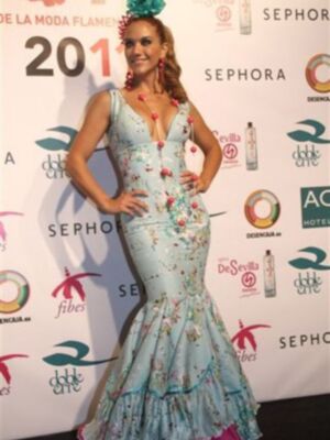 Beatriz Trapote regresa de Colombia y se estrena como modelo en Simof 2011