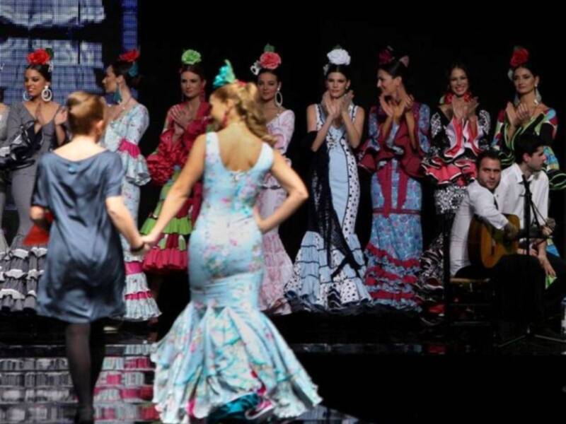 Beatriz Trapote regresa de Colombia y se estrena como modelo en Simof 2011