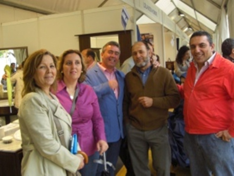  La coalición partido andalucista  compromiso con lora estuvo presente en Mercaxati y la feria de la tapa
