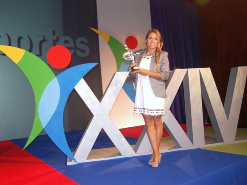 Blanca Manchón, Premio Ayuntamiento de Sevilla en la XXIV Fiesta del Deporte hispalense
