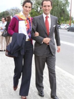 Muchas caras conocidas en la feria de Sevilla