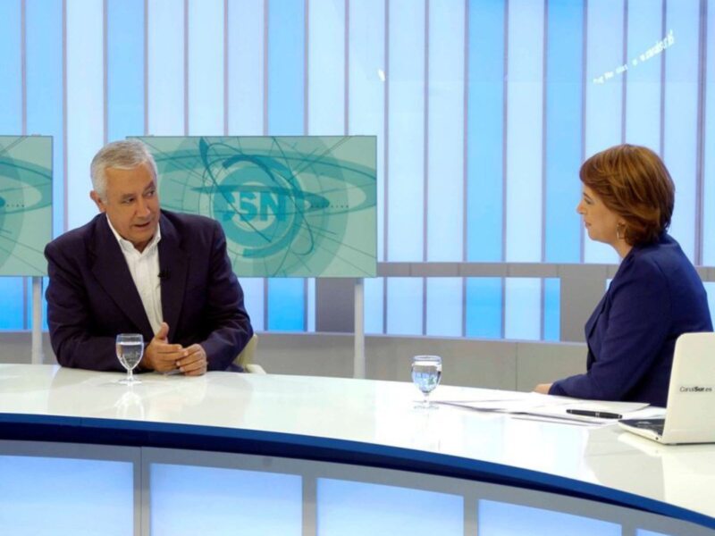 Javier Arenas, presidente del Partido Popular Andaluz, cree que se ha roto el fatalismo y pueden gobernar en Andalucía