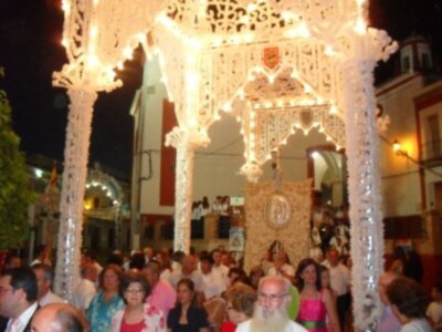 La Patrona de Carrión se trasladó a la Parroquia&#8207;