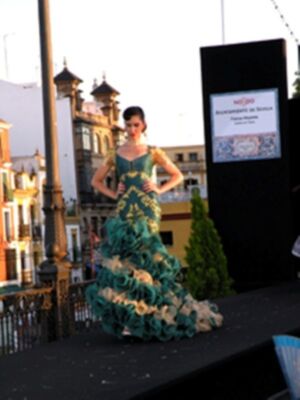 Moda sobre puente de Triana